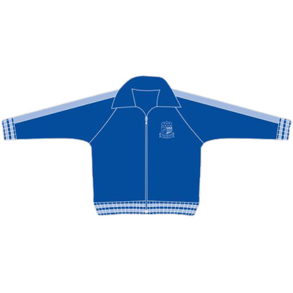 Boy Winter Shiny Fleece Jacket w Logo