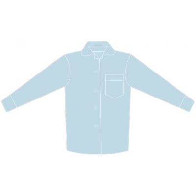 Girls Blouse Long Sleeve Peter Pan Collar