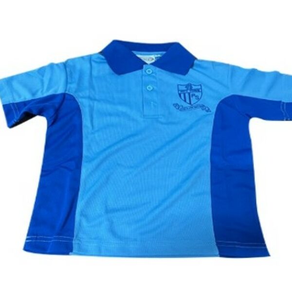 PTPS-Short Sleeve Sports Polo with Logo