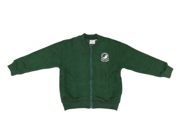 Unisex Fleece Zip Jacket w Logo