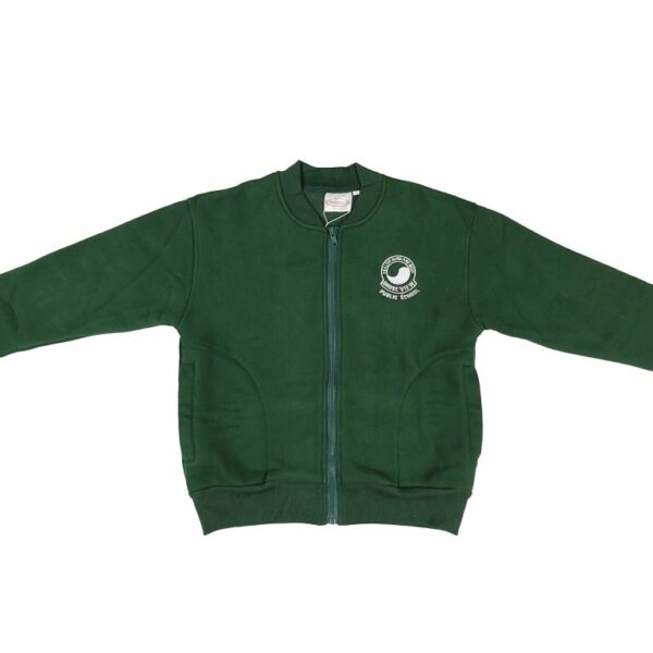 Unisex Fleece Zip Jacket w Logo