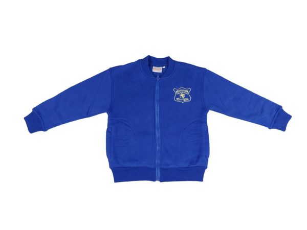 Unisex Fleece Zip Jacket w Logo