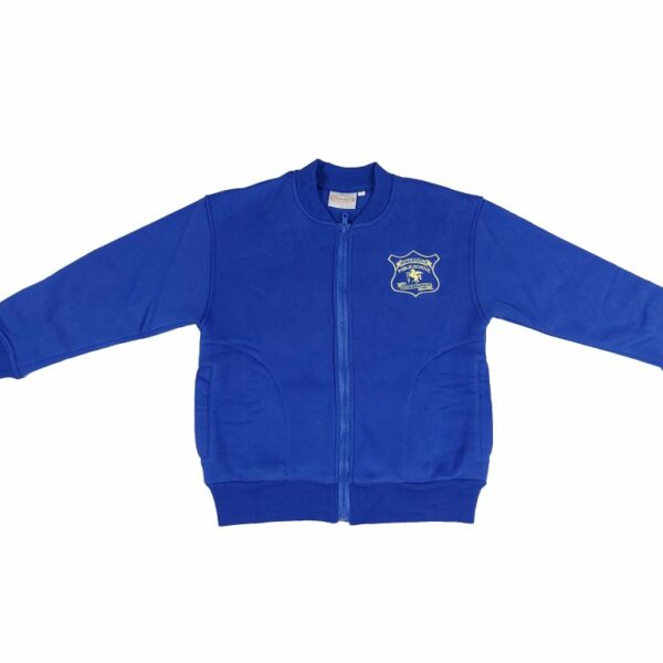 Unisex Fleece Zip Jacket w Logo